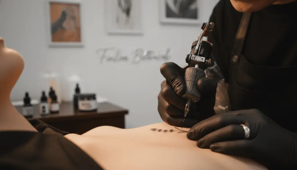 Tatuaje minimalista fineline