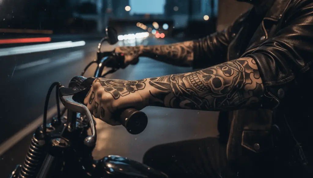 Tatuajes moteros