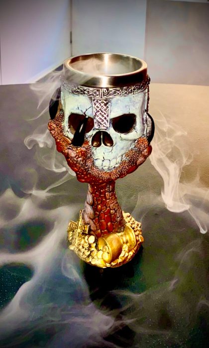 Una copa calavera Infernal